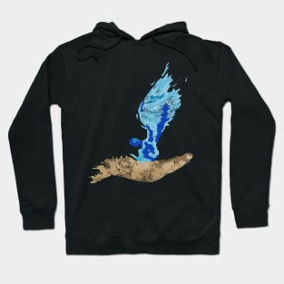 Angel sit on hand Hoodie